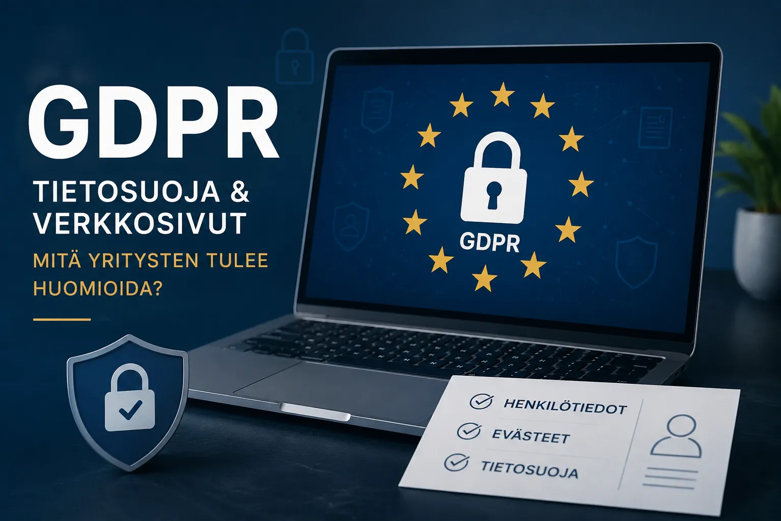GDPR Eli EU:n yleinen tietosuoja-asetus